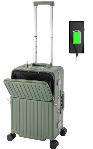 Travelhouse Hartschalen-Trolley Roma, 4 Rollen, mit günstig online kaufen