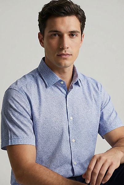 Gant Kurzarmhemd "POPLIN AOP" normale Passform, Kentkragen günstig online kaufen