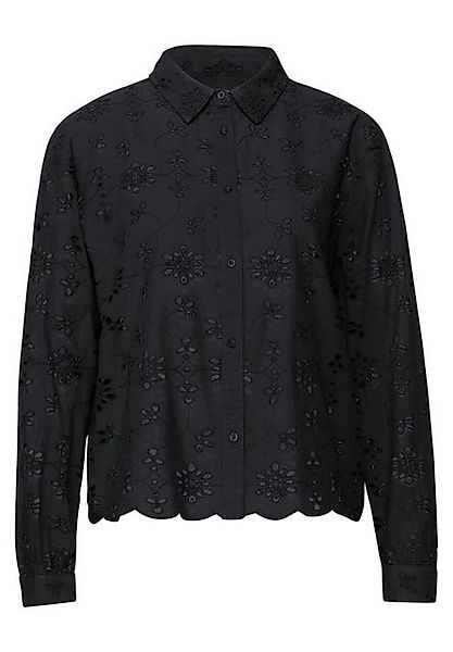 STREET ONE Kurzarmbluse – Leichte Bluse mit dekorativer Lochstickerei günstig online kaufen