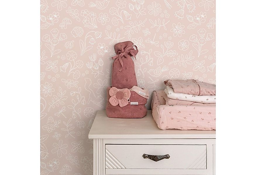 LITTLE DUTCH Vliestapete Fairy Wonders Blossom, glatt, geblümt, (1 St), Des günstig online kaufen