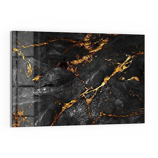 DEQORI Glasbild 'Veredelter Naturstein', 'Veredelter Naturstein', günstig online kaufen