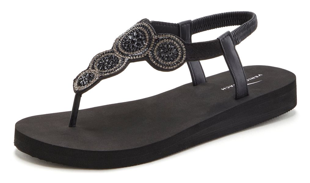 Venice Beach Sandale, Pantolette Badezehentrenner Zehentrenner, günstig online kaufen