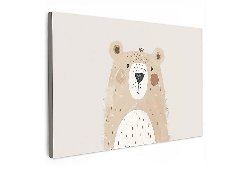 OneMillionCanvasses® Leinwandbild Bär - Tier - Wildtiere, Fotodruck (1 St), günstig online kaufen