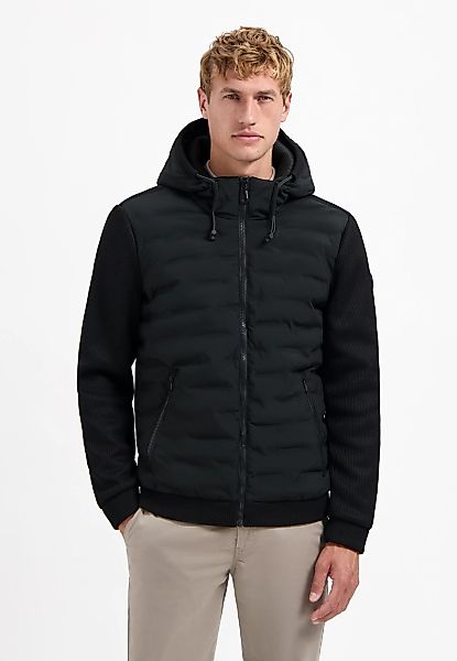 NO EXCESS Steppjacke "No Excess Jacke mit Strickärmeln" günstig online kaufen