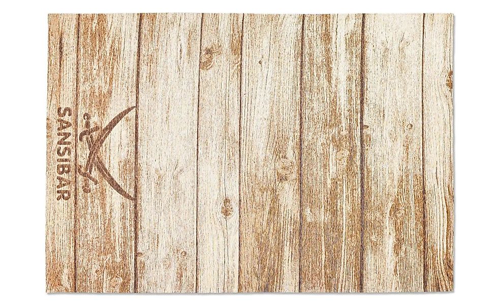 SANSIBAR Sylt Webteppich  Keitum ¦ braun ¦ Baumwolle ¦ Maße (cm): B: 130 H: günstig online kaufen