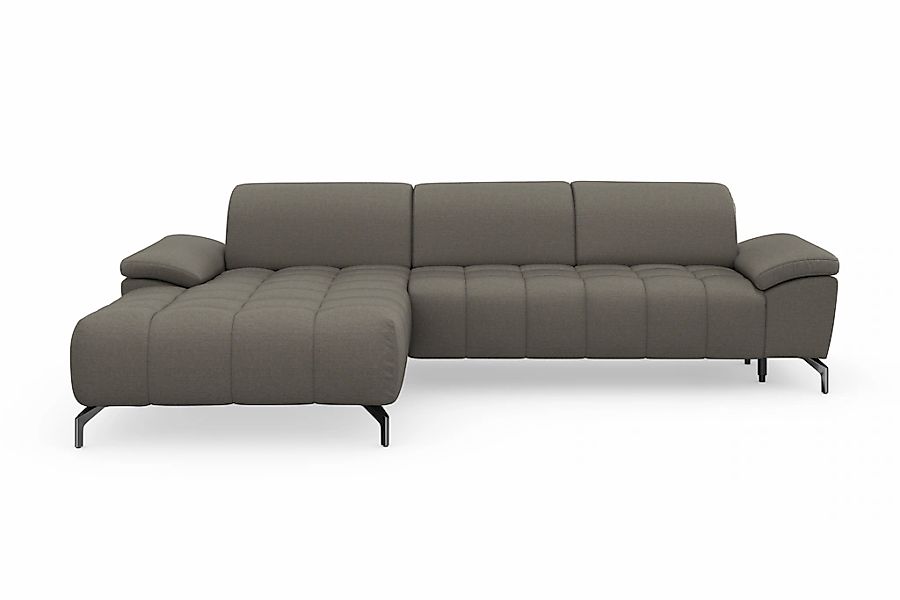sit&more Ecksofa »Cool L-Form«, wahlweise mit Kopfteilverstellung und Vorzi günstig online kaufen