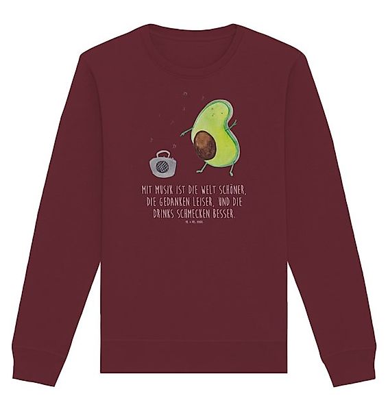 Mr. & Mrs. Panda Longpullover Größe L Avocado Tanzen - Burgundy - Geschenk, günstig online kaufen