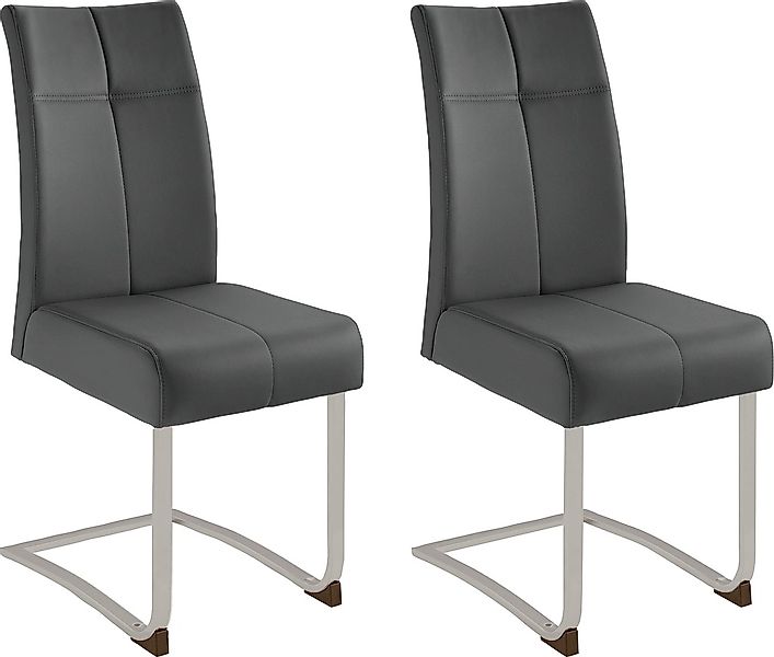 Home affaire Freischwinger "Rab" (Set) 2 Stk.Bezug in verschiedenen Qualitä günstig online kaufen