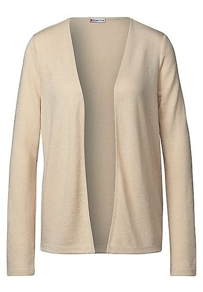 STREET ONE Strickjacke – Offene Langarm-Jacke aus weichem Viskosemix günstig online kaufen