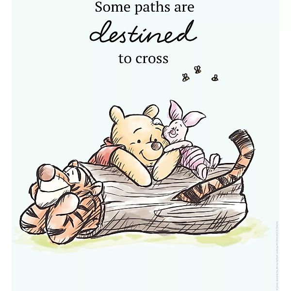 Komar Poster »Winnie Pooh Path«, Disney, (1 St.), Kinderzimmer, Schlafzimme günstig online kaufen