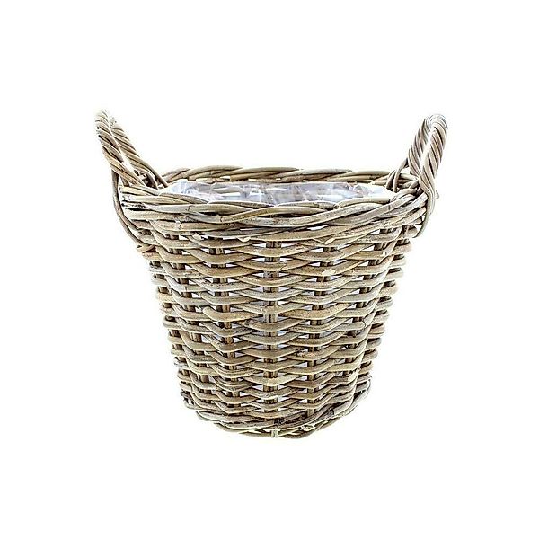 Home-trends24.de Übertopf Pflanzkorb Rattan groß Blumenkorb günstig online kaufen