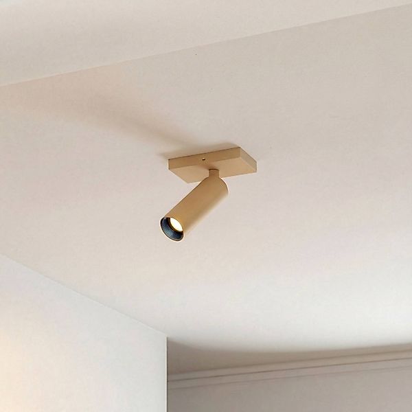 Arcchio Deckenstrahler Brinja Slim, braun, 1-flg., GU10 MR11 günstig online kaufen