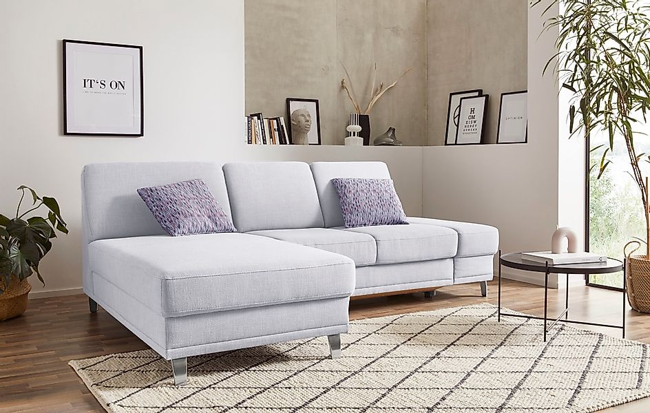 sit&more Ecksofa "Clio L-Form", wahlweise mit Bettfunktion oder Vorziehsitz günstig online kaufen