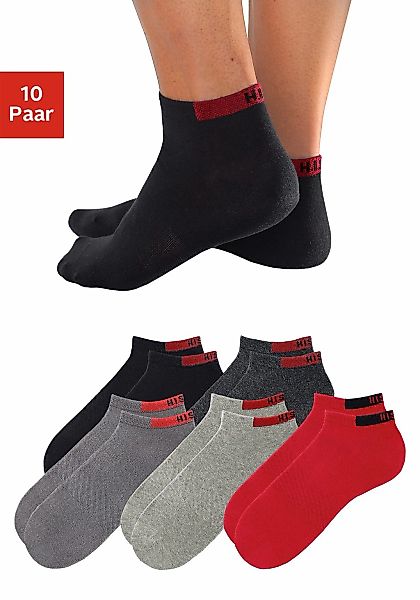 H.I.S Sneakersocken Packung, 10 Paar tlg. mit verstärkten Belastungszonen günstig online kaufen