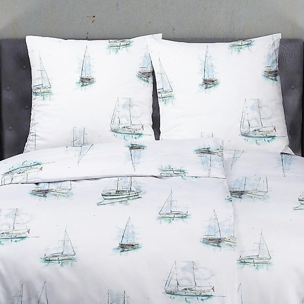 TRAUMSCHLAF Bettwäsche Segelboot, Mako Satin, 3 günstig online kaufen