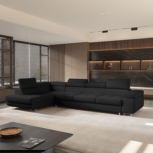 Masseno Ecksofa VICENTE mit Schlaffunktion L-Form, günstig online kaufen