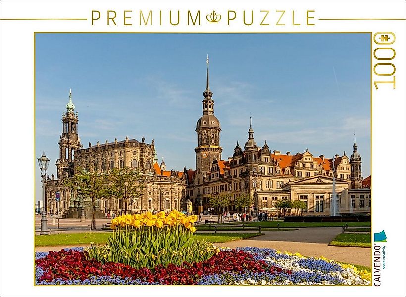 CALVENDO Puzzle CALVENDO Puzzle Hofkirche und Residenzschloss Dresden 1000 günstig online kaufen