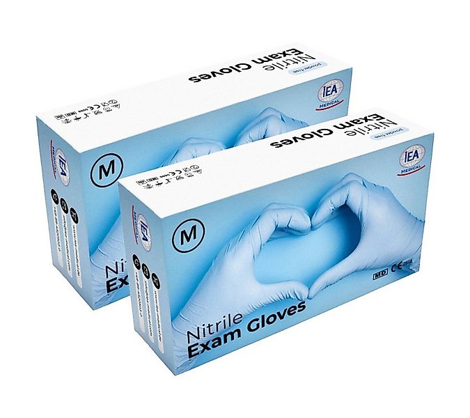IEA Medical Einweghandschuhe Nitrilhandschuhe Blau, M, 200 St., Einmalhands günstig online kaufen