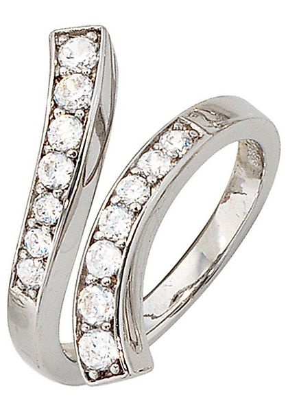 JOBO Silberring, 925 Silber mit Zirkonia günstig online kaufen