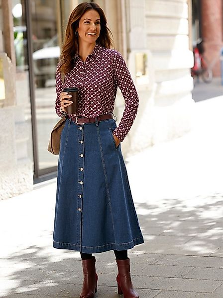 Witt A-Linien-Rock Jeansrock . günstig online kaufen