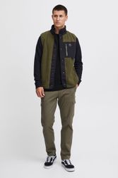 Indicode Fleeceweste IDMajs Vest Modische Jacke günstig online kaufen
