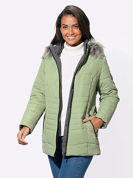 Casual Looks Langjacke, mit Kapuze günstig online kaufen