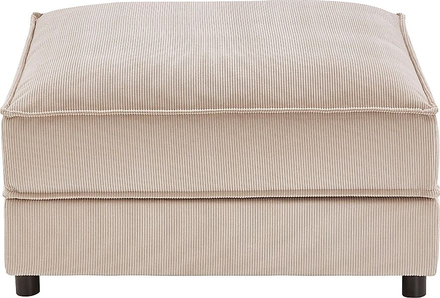 ATLANTIC home collection Hocker »Valan«, mit Cord-Bezug, frei stellbar günstig online kaufen
