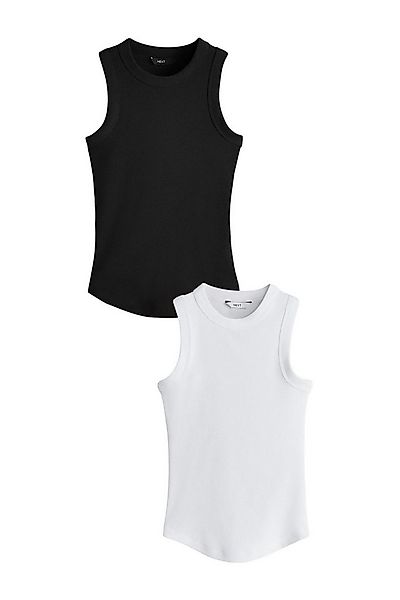 Next Tanktop Geripptes Trägertop mit Racerback (2-tlg) günstig online kaufen