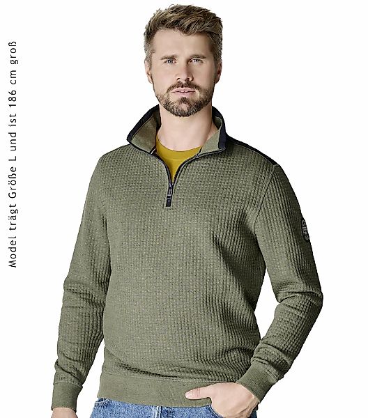 CASAMODA Sweatshirt "CASAMODA Sweattroyer uni" günstig online kaufen