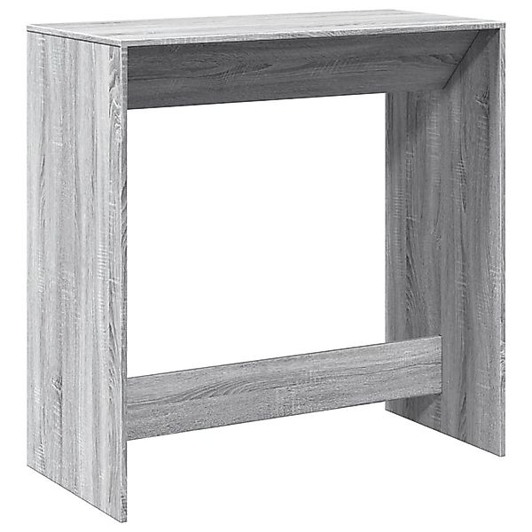vidaXL Esstisch Bartisch Grau Sonoma 102x50x103,5 günstig online kaufen