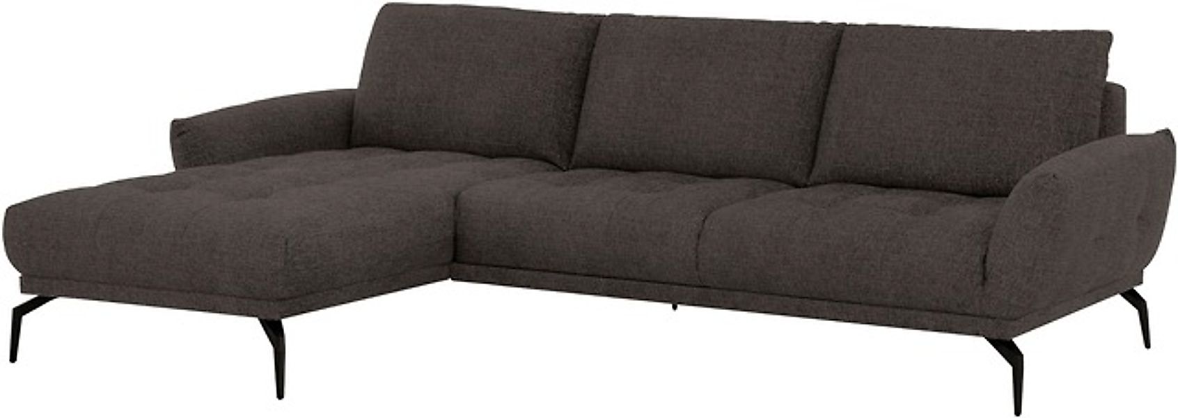 exxpo - sofa fashion Ecksofa »NICEA erstklassiger Sitzkomfort, L-Form, bode günstig online kaufen