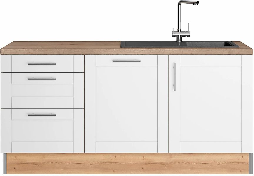 KOCHSTATION Küche "KS-Ahus", 180 cm breit, wahlw.mit E-Geräten, Soft Close günstig online kaufen