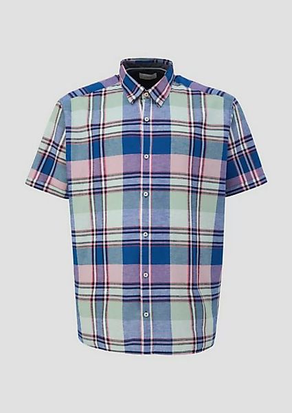 s.Oliver Kurzarmhemd Hemd aus Baumwolle günstig online kaufen