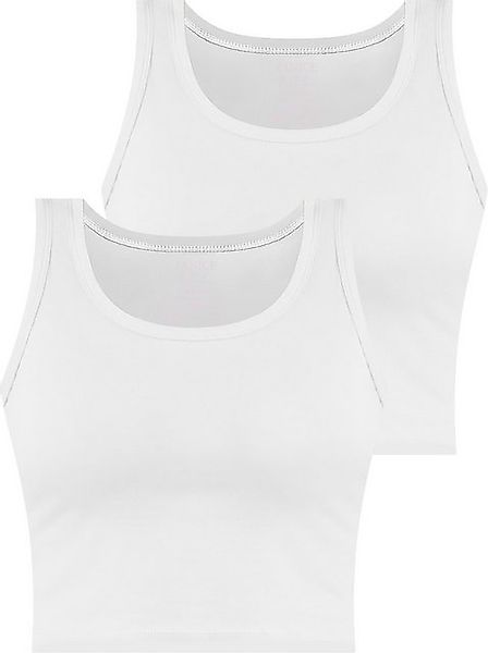 Janice Tanktop 2 x Damen crop günstig online kaufen