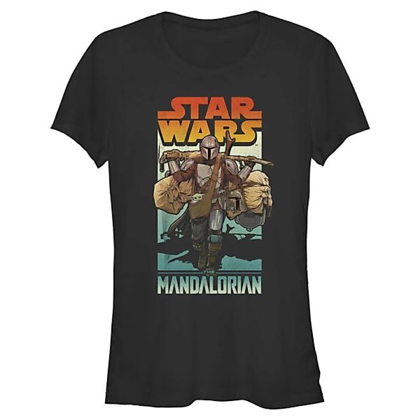Star Wars - The Mandalorian - Mandalorian Mando on Foot - Frauen T-Shirt günstig online kaufen