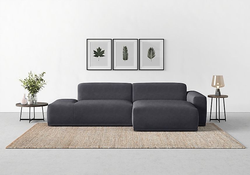 TRENDMANUFAKTUR Ecksofa "Braga, mit hochwertigem Kaltschaum, L-Form, in Cor günstig online kaufen