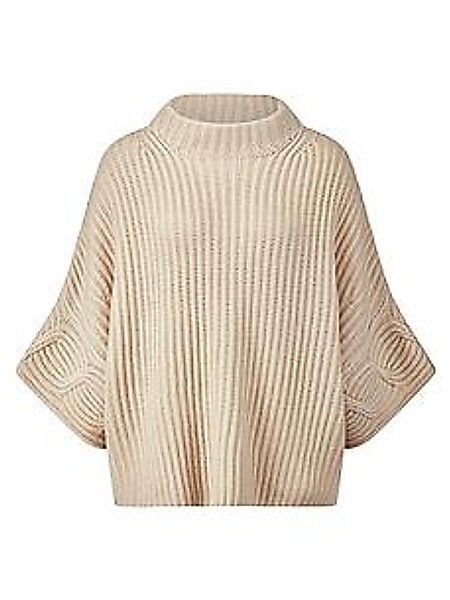 Pullover 3/4-Arm aus Schurwolle und Kaschmir include beige günstig online kaufen