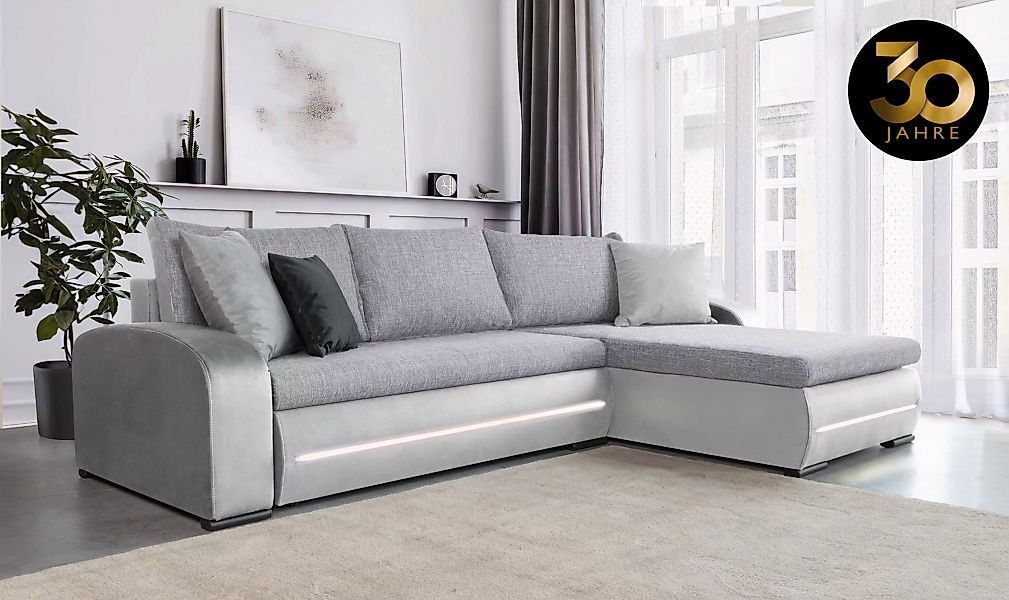 COLLECTION AB Ecksofa "Wind L-Form", inkl. Schlaffunktion und Bettkasten, f günstig online kaufen