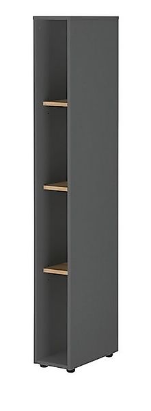 Furn.Design Aktenschrank Center (Büroschrank Set in grau mit Wotan Eiche, 3 günstig online kaufen