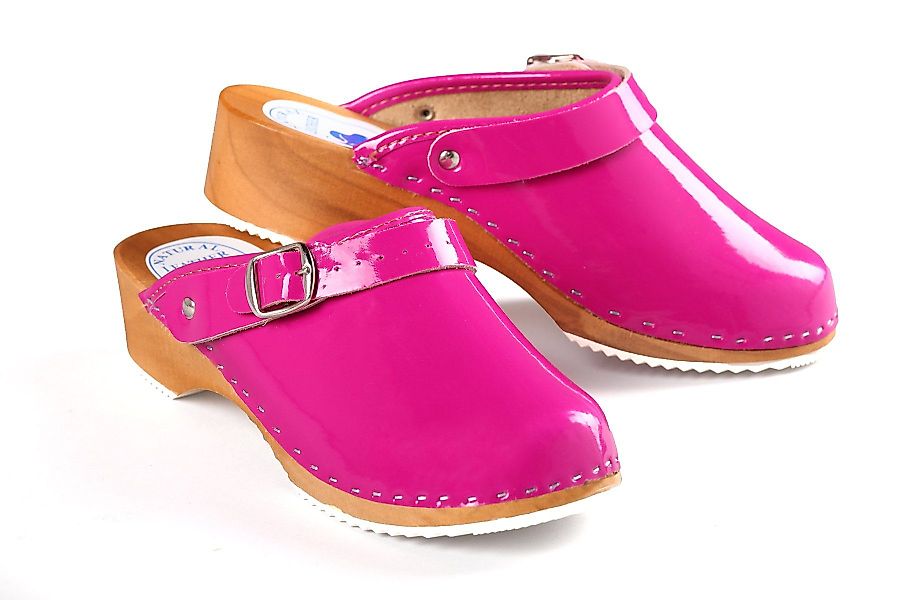 Aves-24 CLOGS Pantolette Sandalette Leder Holzschuhe günstig online kaufen