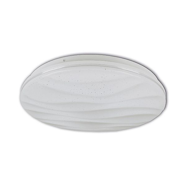 Näve LED-Deckenleuchte Austin Smart Home Weiß Ø 38 cm x 6 cm günstig online kaufen