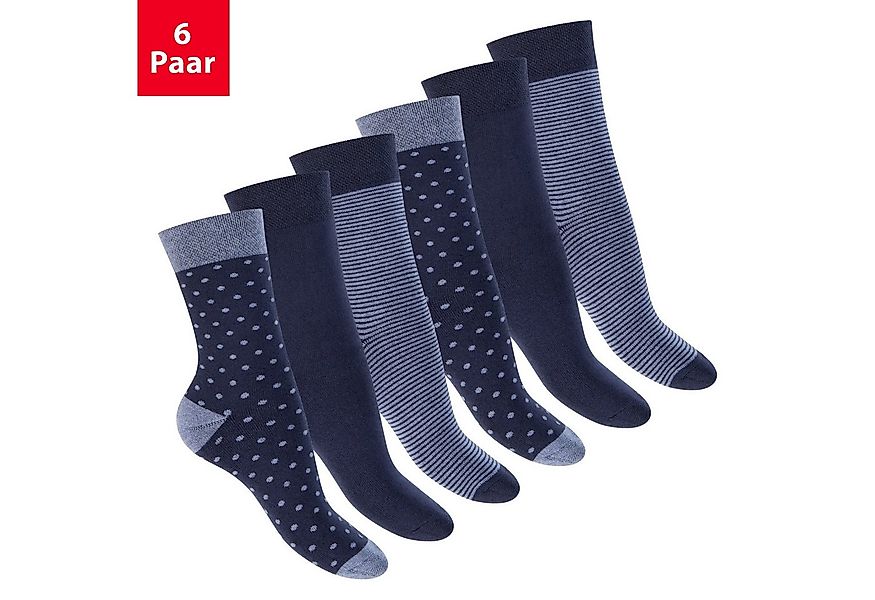 Footstar Thermosocken Damen Wintersocken (6 Paar) Warme Vollfrottee Thermo günstig online kaufen