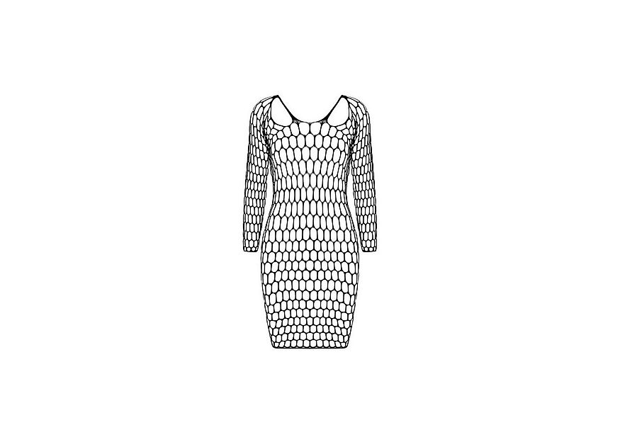 Passion-Exklusiv Netzkleid PE BS093 dress black - (S/L) günstig online kaufen