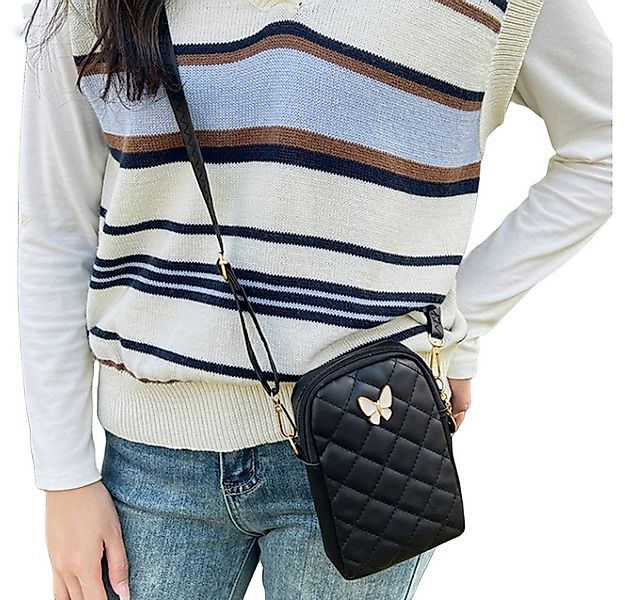Coonoor Handtasche Handytasche zum Umhängen Damen,Schmetterling Crossbody S günstig online kaufen