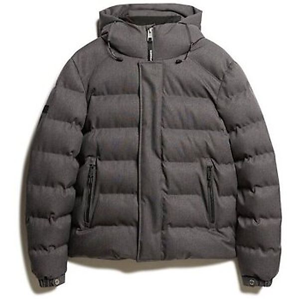 Superdry  Herrenmantel Doudoune à capuche en tweed günstig online kaufen