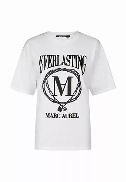 MARC AUREL T-Shirt Shirts, white varied günstig online kaufen