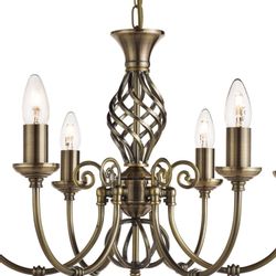 Searchlight Kronleuchter Zanzibar 6Lt Pendant, Leuchtmittel günstig online kaufen