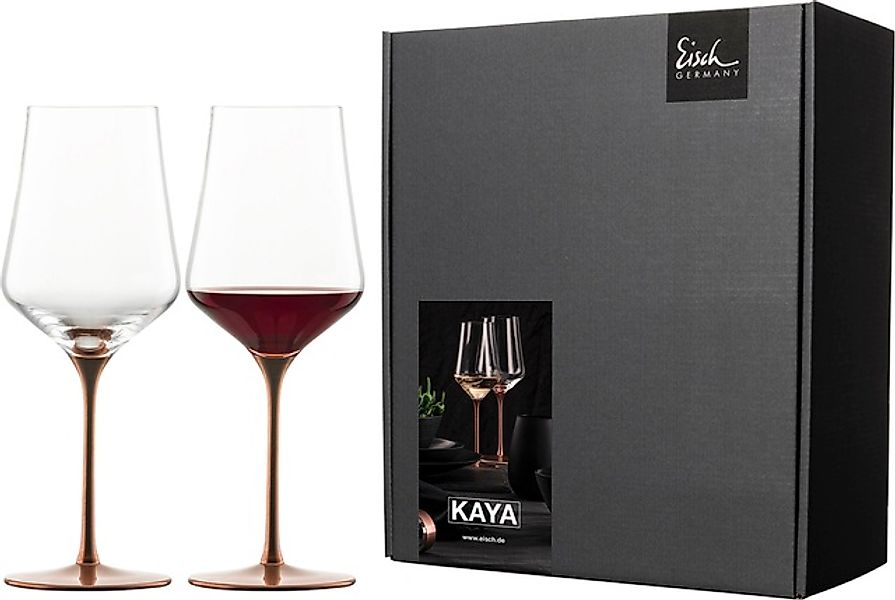 Eisch Germany Rotweinglas »KAYA, Made in Germany, 490 ml«, (Set, 2 tlg., 2 günstig online kaufen