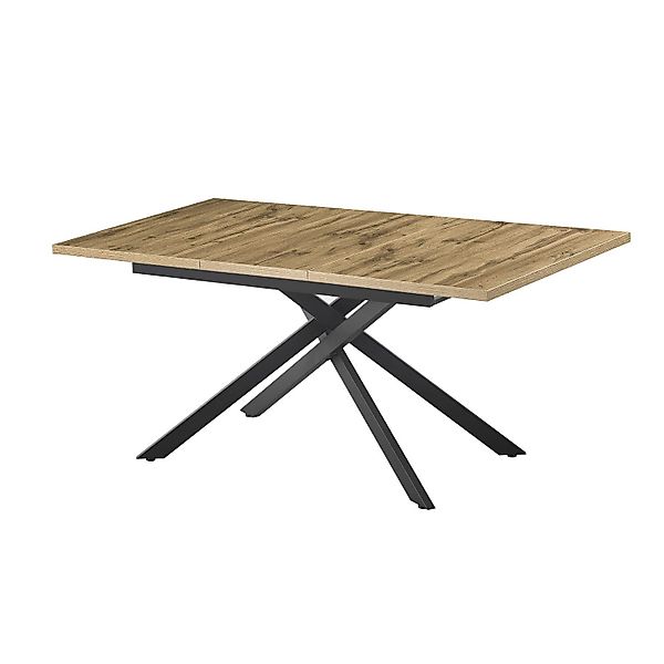 B&D home Esstisch Ausziehtisch LARS, X-Gestell, günstig online kaufen