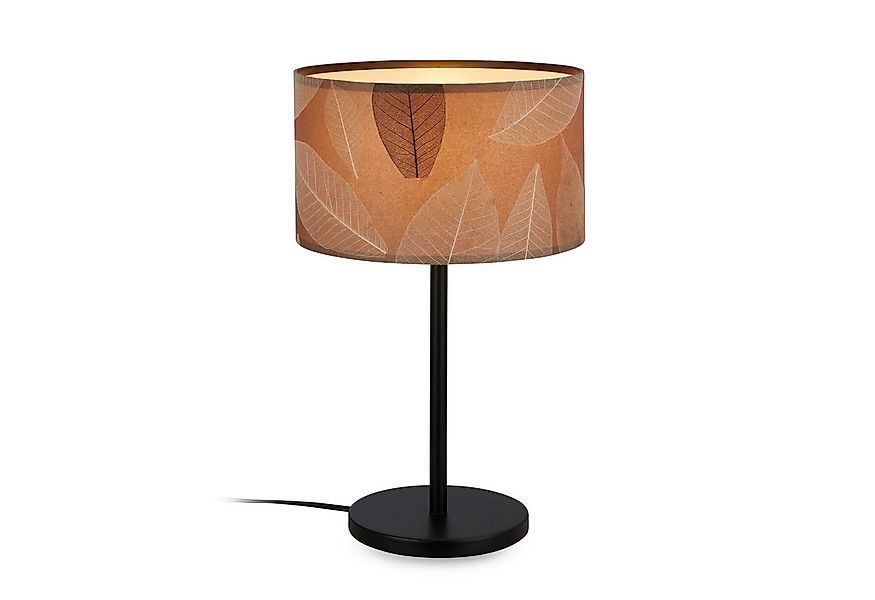 Briloner Leuchten Tischleuchte LED Tischlampe Kommodenlampe Natur E27 Boho, günstig online kaufen